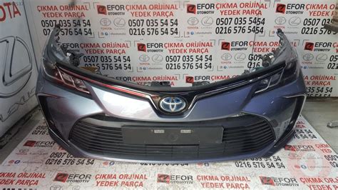 TOYOTA COROLLA HYBRİD KOMPLE ÖN TAMPON ORJ ÇIKMA 2019 2021 otocikma