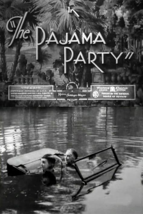 The Pajama Party 1931 — The Movie Database Tmdb