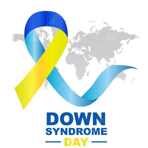 Down Syndrome Ribbon Vector Hd Png Images Ribbon World Down Syndrome