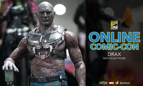 Drax Guardians Of The Galaxy Vol Figure Hot Toys Teaser Hi Def Ninja Pop Culture