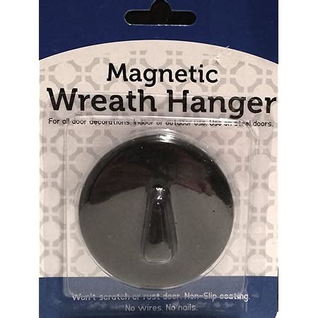 Amazon Haute Decor Magnetic Wreath Hanger Brushed Nickel Pack