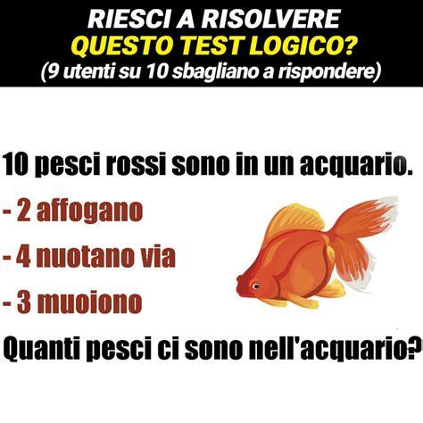 Riesci A Risolvere Il Test Logico Utenti Su Sbagliano A