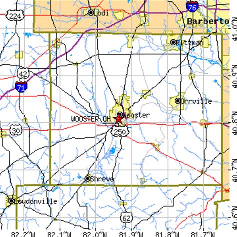 Wooster, Ohio (OH) ~ population data, races, housing & economy