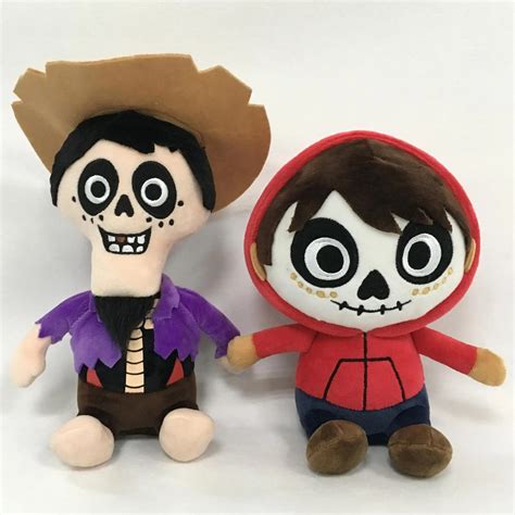 New Hot Movie Coco Plush Toy Doll Cute Cartoon Stuffed Dolls Baby Kids ...
