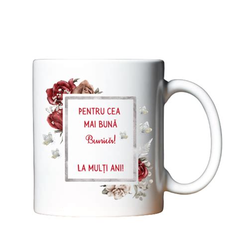 Cana Personalizata Pentru Cea Mai Buna Bunica Alba Ml Emag Ro