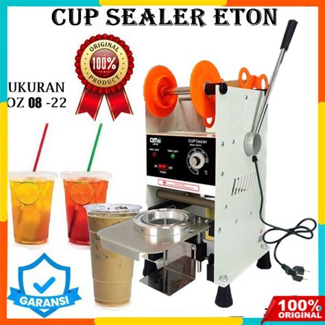 Jual Mesin Press Gelas Plastik Mesin Cup Sealer Manual Sealing Machine