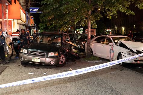 2 Pedestrians Killed When Crash Sends Car Onto Manhattan Sidewalk Nypd