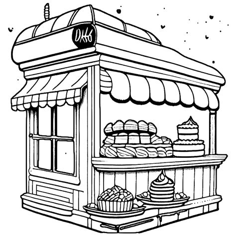 Unleash Your Inner Baker with Coloring Pages Bakery