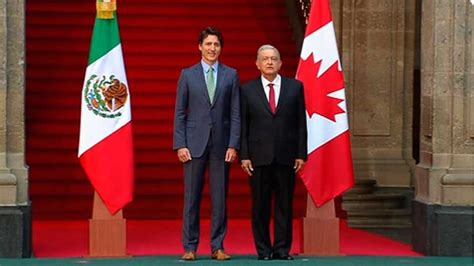 Justin Trudeau finaliza reunión bilateral con AMLO Uno TV