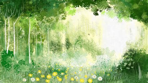 森 イラスト 背景 簡単 ~ イラスト画像ギャラリー