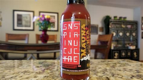 Spicy Ninja Sauce Mauna Kea Magma Hot Sauce Review Youtube