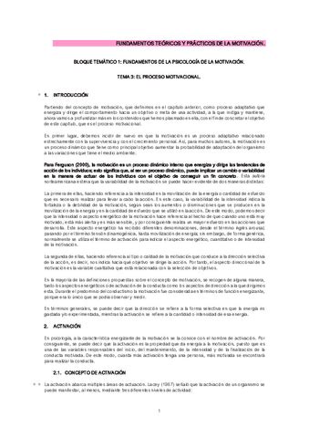 Tema El Proceso Motivacional Pdf