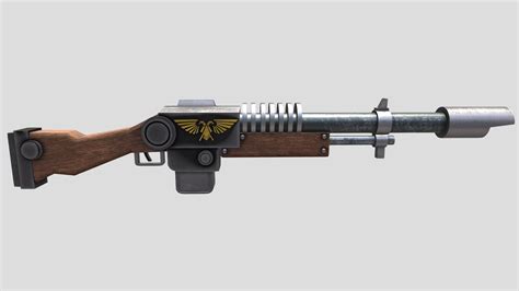 Lucius Lasgun 40k - Download Free 3D model by CannonMonkey [ebbdd43 ...