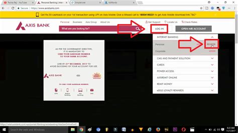 How To Activate Axis Bank Internet Banking Techie Raj