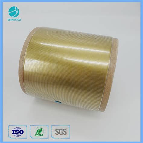 Food Package 1 6mm Gold Line Tear Strip Tape Pet China Tear Tape And