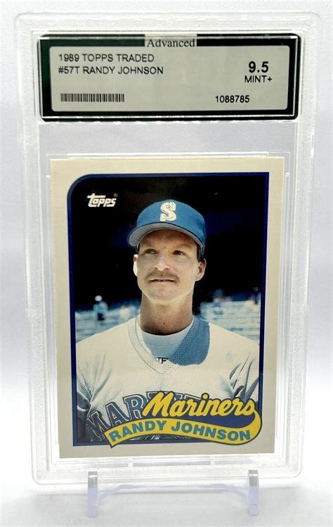 Topps Traded T Randy Johnson Rc Rookie Hof Ags Mint Free