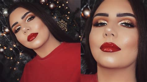 Classic Glam Christmas Party Makeup Tutorial Makeup And Beauty Giveaway Closed Tempest