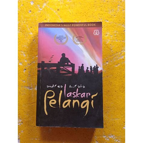 Jual Bentang Pustaka Buku Novel Laskar Pelangi Andrea Hirata