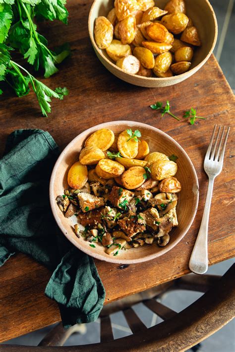 Tofu Fum La Persillade Et Aux Champignons