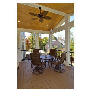 Portico Screen Porch Classique Porche Atlanta Par Weidmann