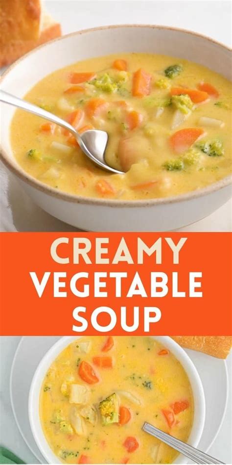 Creamy Vegetable Soup Artofit