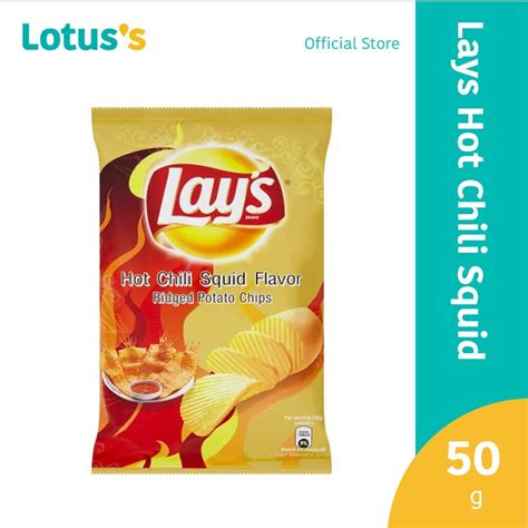 Lay S Hot Chili Squid G Shopee Malaysia
