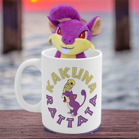 Kakuna Rattata Hakuna Matata Mug Meme Mug Funny Pokemon Mug The Lion