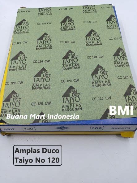 Amplas Duco Taiyo No Amplas Lembar Amplas Kertas Grit