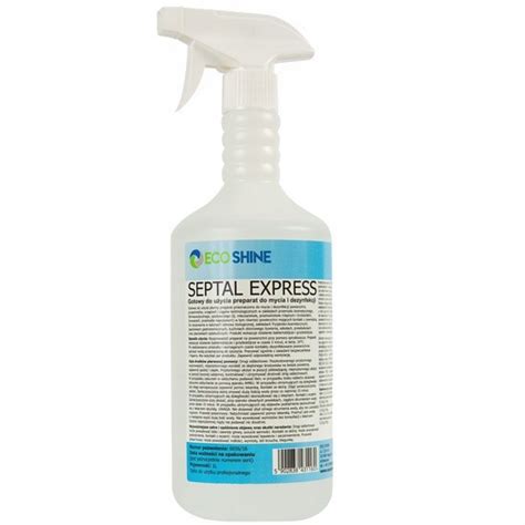 Eco Shine SEPTAL EXPRESS 1L Preparat Do Mycia I Dezynfekcji Powierzchni