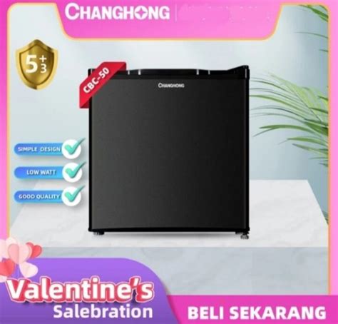 Kulkas Portable Changhong CBC 50 Mini Bar Cbc50 L Liter Kecil