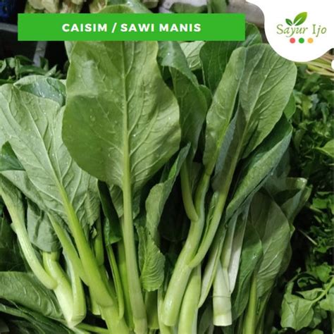 Promo Caisim Sawi Manis Gram Fresh Grade A Sayur Hijau Segar