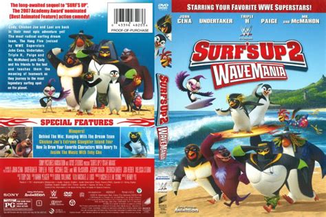 Surf S Up 2 Wave Mania 2016 R1 DVD Cover DVDcover