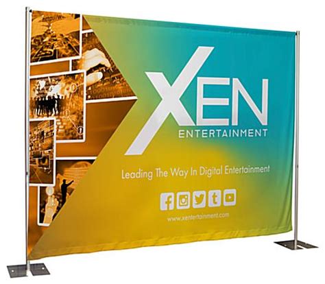 Trade Show Backdrops | 7' Wide Displays for Exhibitions