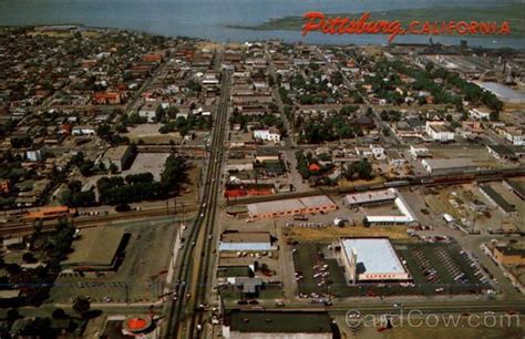 Aerial View Of Pittsburg California Aerial View Aerial Pittsburg California