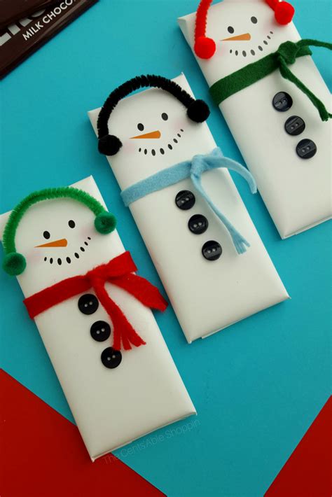 Snowman Candy Bar Wrappers