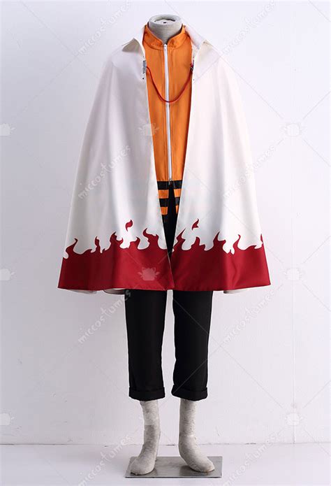 Naruto Uzumaki Th Hokage Cosplay Cloak Cosplay Shop