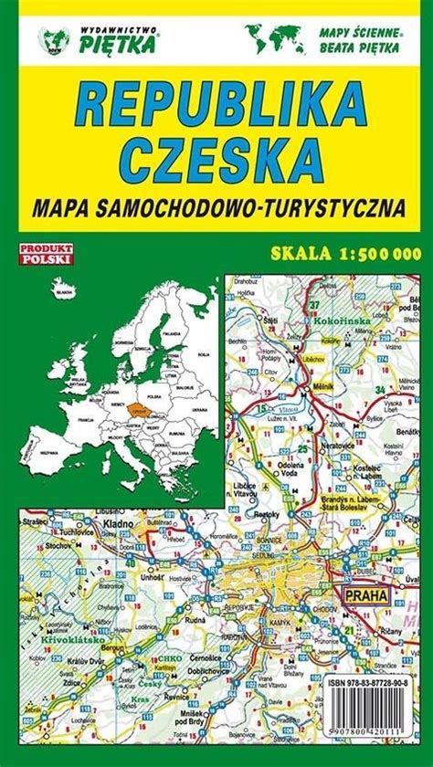 CZECHY MAPA 1 500 000 SAMOCHODOWA PIĘTKA 6 66 zł Allegro pl Raty