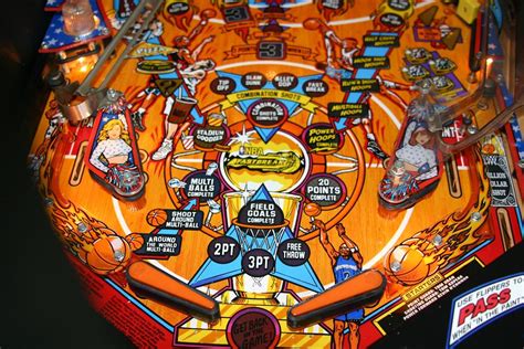 1997 Bally Nba Fastbreak Pinball Machine