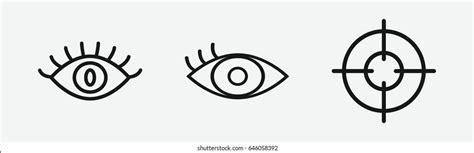 57 Range Vision Human Eye Stock Vectors And Vector Art Shutterstock