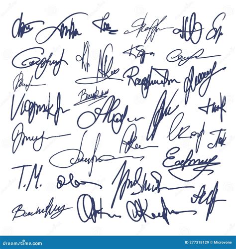 Autographes Signatures Manuscrites De Stylo Pour Documents Num Riques