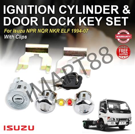 Good Store Good Products Ignition Cylinder Door Lock Key Set For