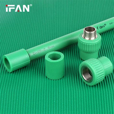 Ifan Ppr Water Pipe Fittings Green Female Socket Plastic Ppr Fittings China Ppr Pipe Fitting