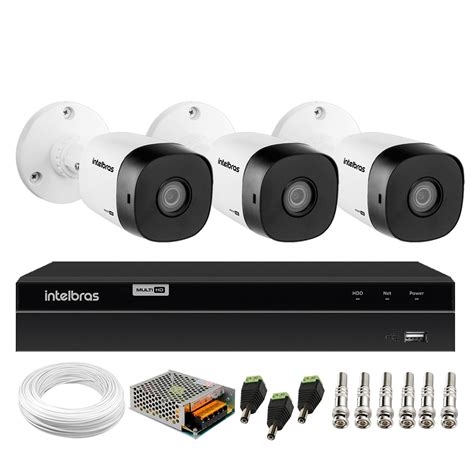 Kit C Meras Bullet Vhl B Full Hd P Hdcvi Lite Dvr Gravador