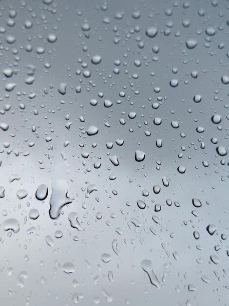 Premium Photo Full Frame Shot Of Water Drops On Glass