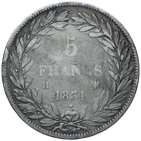 Cours Et Meilleur Prix Rare Francs Type Tiolier Louis Philippe La