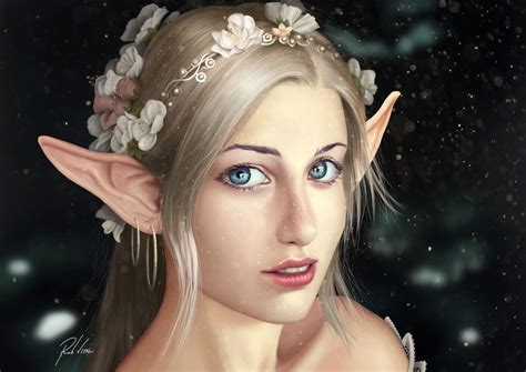 Wallpaper 4961x3508 Px Elves Fantasy Art Fantasy Girl 4961x3508