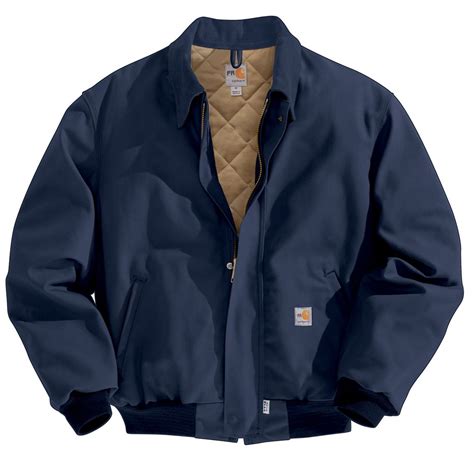 Buy Cheap Carhartt Flame Resistant Duck Bomber Quilt Lined Jacket