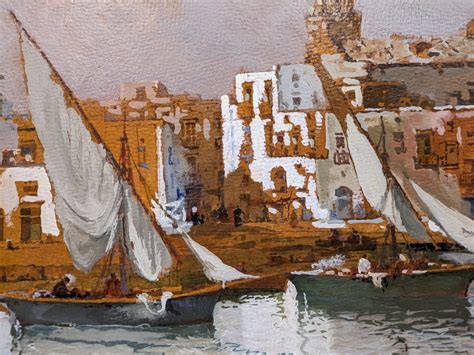 Salvatore PETRUOLO 1857 1946 La Marinella A Napoli Catawiki