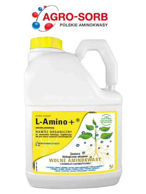 AGRO SORB L AMINO 5 L Cert Eko NE 332 2016 Sklep Internetowy Wpolu Pl