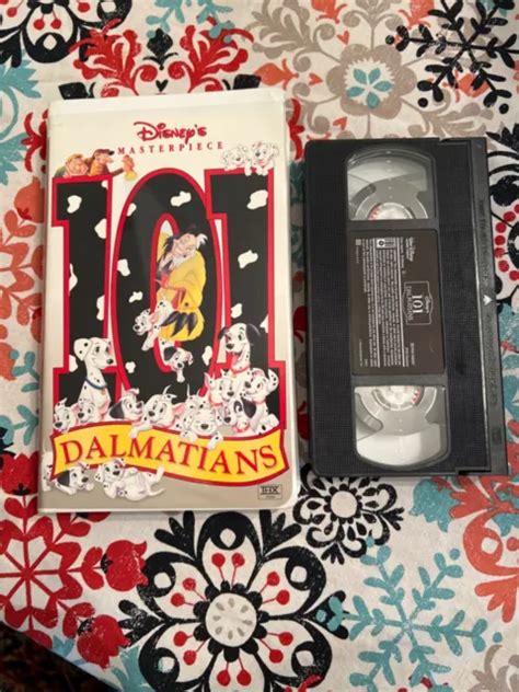 Walt Disney S Masterpiece Collection Dalmatians Vhs Clamshell Not